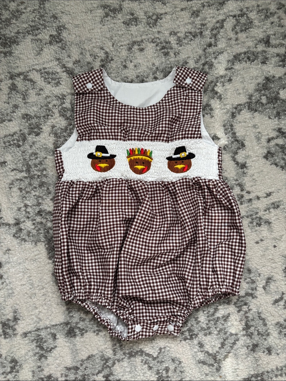 Thanksgiving Romper 12-18M